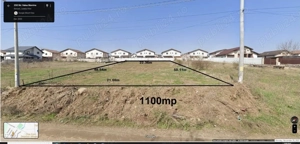 Teren 1100mp Valea Mamina Comuna Berceni