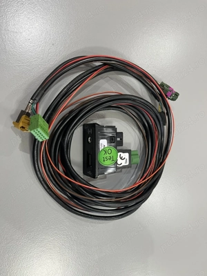 Cablu+port usb si aux-Appconect-Aplle CarPlay-android auto - imagine 3