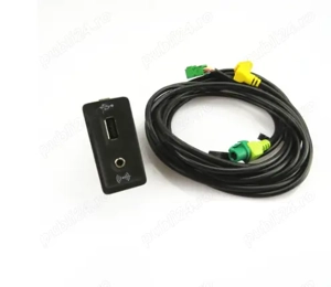 Cablu+port usb si aux-Appconect-Aplle CarPlay-android auto - imagine 7