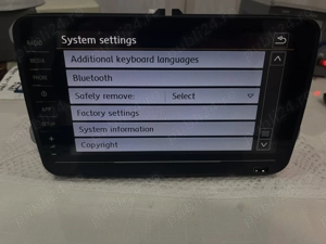 RCD 880 PRO vw model MIB2-RNS 510 - FULL TOUCH -CarPlay-Android auto - imagine 3