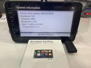 RCD 880 PRO vw model MIB2-RNS 510 - FULL TOUCH -CarPlay-Android auto - imagine 6