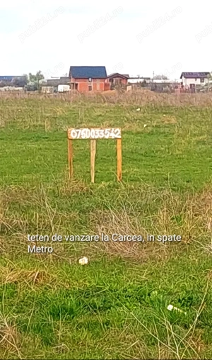 Teren de vanzare Carcea
