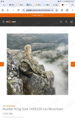 Sac de dormit Norvegian Jervenduk king size. 