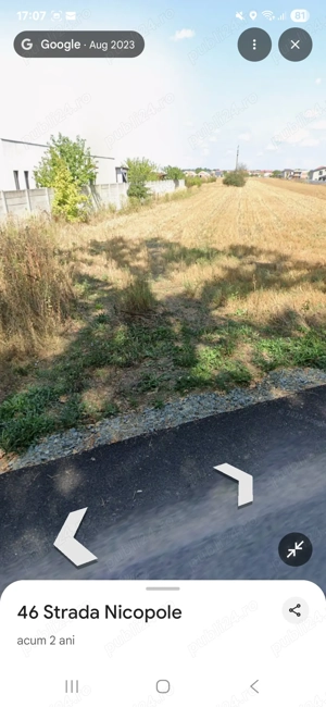 Vând teren intravilan, Ghermănești, strada Nicopole, pădure 