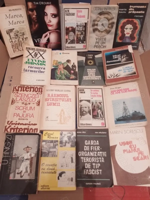 Vand 230 carti  cu literatura artistica  in Romana  la 1 leu bucata     