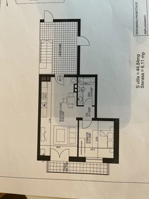 De vânzare   Apartament 2 camere, mobilat și utilat complet, Comision 0% - imagine 5