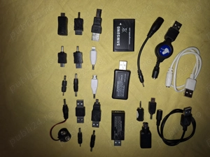 Set 24 acesorii, adaptoare telefoane etc