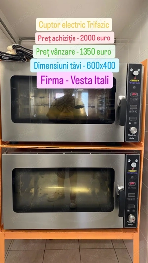 Vând 2 cuptoare profesionale