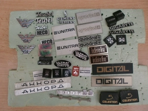 new! sigle sau embleme originale pentru aparate audio video - imagine 5