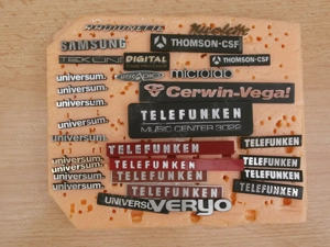 new! sigle sau embleme originale pentru aparate audio video