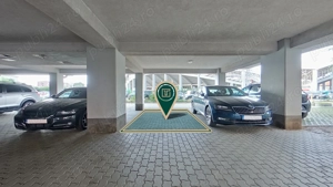 Parcare acoperită cu vedere spre stadionul UTA   Ansamblul Rezidențial Ared