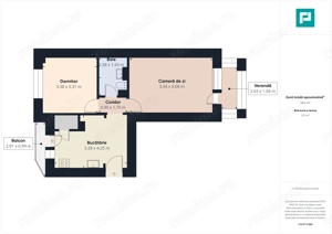 Apartament decomandat cu 2 camere în Aradul Nou - imagine 4