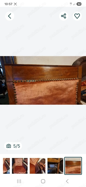 Vând fotoliu vintage pentru sufragerie