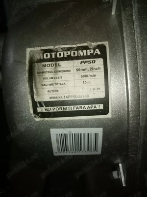 Vând pompă submersibila  - imagine 3