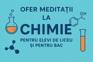 Meditații Chimie Bac