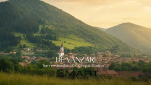 Teren extravilan cu priveliste minunata 3000mp in Rasinari