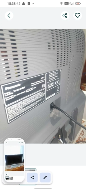 Vand TV Panasonic TX-32LX600F - imagine 2