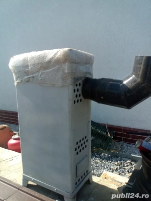 Sobă metalică  - imagine 3