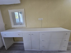 Comoda dormitor + masa machiaj MDF + Oglinda
