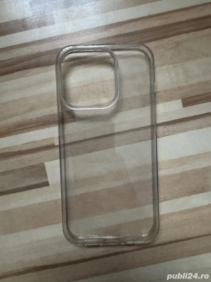 Husa Iphone 15 Pro transparenta - imagine 2