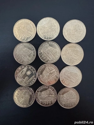 12 Monede Românești de colecție