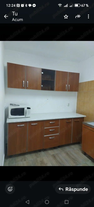 Închiriez în oraș Găești garsoniera 30mp, complet mobilata.  - imagine 6