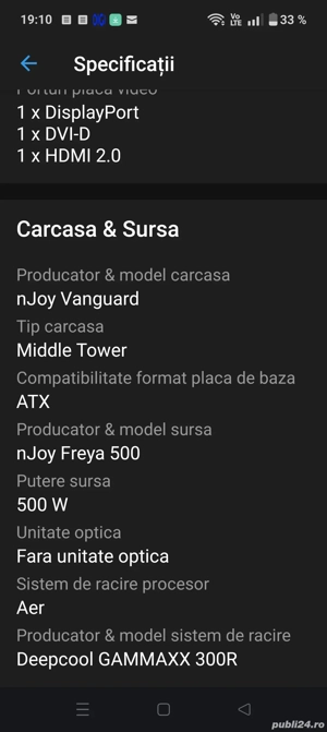 Vand desktop gaming Ryzen 5 5600x,gtx 1660 gaming x  - imagine 3
