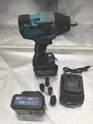 Cheie impact Hitman 62V 1250Nm putere maxima - imagine 3