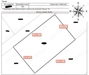 Teren intravilan de vânzare în Cheriu, langa Oradea - 764mp - imagine 3