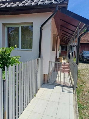 Vând casă cu grădină