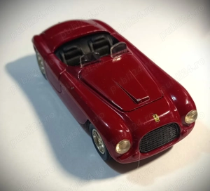 Ferrari 166 MM din 1948, machetă de mașină de epocă, scara 1 38