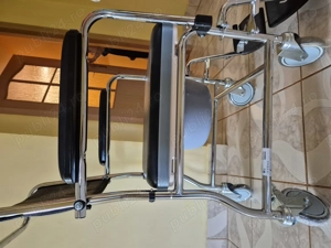 Scaun cu rotile cu vas de toaleta - imagine 3