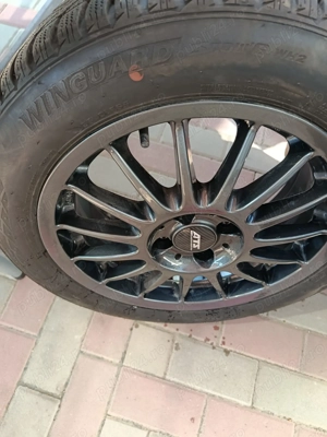 Vand anvelope iarna cu genti aliaj  - imagine 4