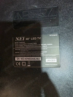 set 2 difuzoare 8ohm 10w de pe tv Nei 40ne5000 - imagine 5