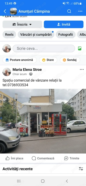 Spațiu comercial de vânzare