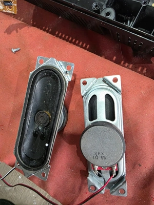 set 2 difuzoare 4ohm 5w de pe tv Prosonic b23f6d