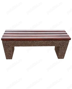 Banci si scaune din beton (cu elemente din lemn) diverse modele si dimensiuni--discount la comanda! - imagine 3
