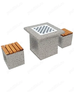 Set mese cu banci sau scaune din beton marmura--discount la orice comanda! - imagine 2
