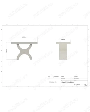 Set mese cu banci sau scaune din beton marmura--discount la orice comanda! - imagine 4