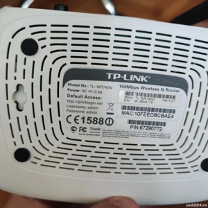 router wireless TP-Link TL-WR740N 2 bucati - imagine 2