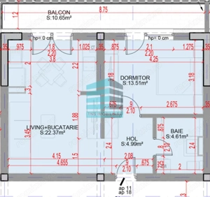Apartament 2 Camere Tip Studio, Incalzire Pardoseala,Titan – Auchan-Metrou