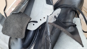 Pantofi de lucru  Ghete NOI, din piele - imagine 5