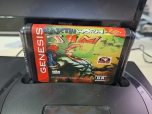 Earthworm Jim caseta discheta clasica Sega Mega Drive Genesis