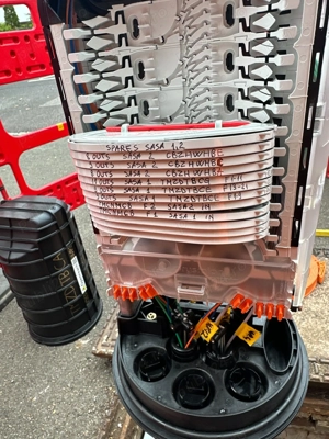 Oferim toata gama de servicii pentru retelele de fibra optica