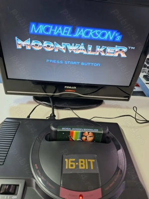 Michael Jackson Moonwalk caseta discheta clasic Sega Mega DriveGenesis