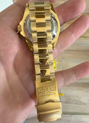 Invicta Pro Diver 40mm Gold automatic japonez Seiko NH35A Diver 200m - imagine 3