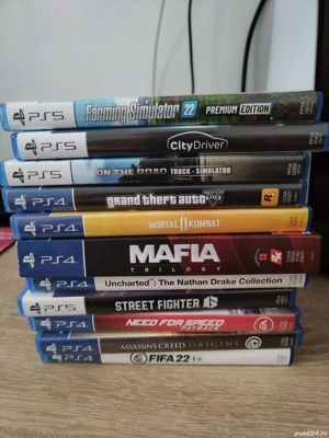 PlayStation 5 disk edition 14 jocuri 1 controller - imagine 2