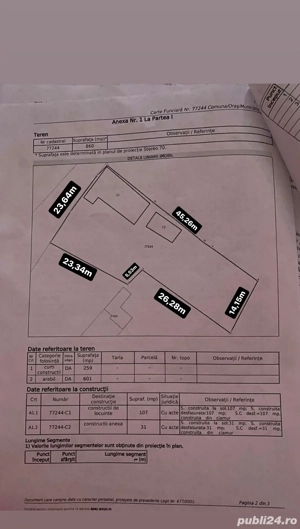 Casa + teren 860 mp HUSI - imagine 4