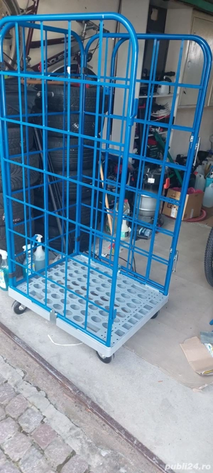 Container grilaj pe role, 160 80 60