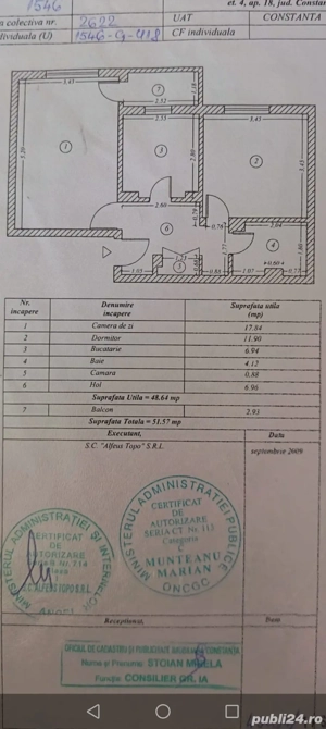 Apartament cu 2 camera zona Dacia  - imagine 5